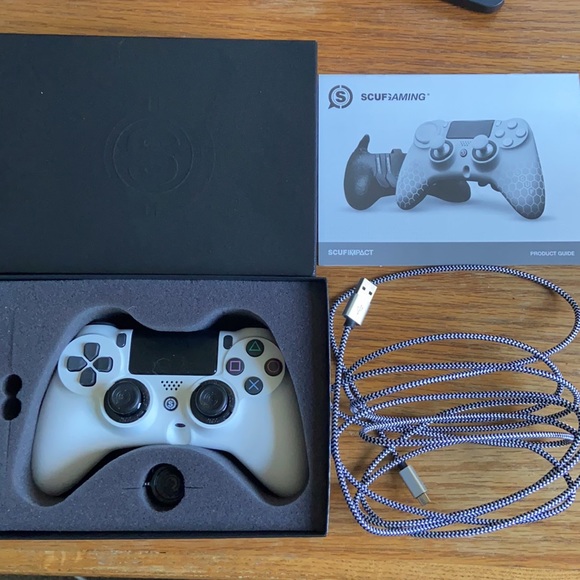 Scuf Gaming Other - White Scuf Impact Controller (for PS4 and PC)